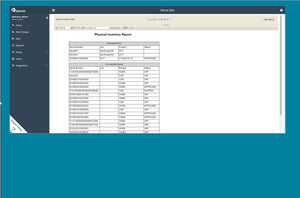 Physical Inventory Report